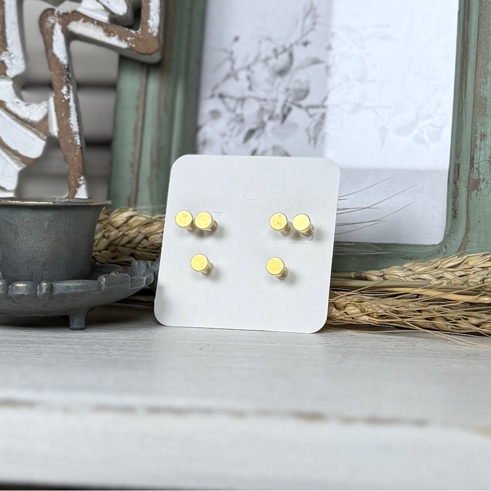 Pip Pop Ouchless Skylight Stud Earrings Set - Picture 7 of 7